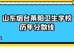 山东烟台莱阳卫生学校历年分数线